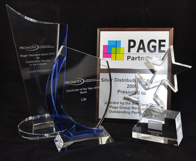 Promota Roger Saunders Award, Promota Distributor Of The Year Award, PAGE Partnership Silver Award, Senator Pens Most Increased Sales Award