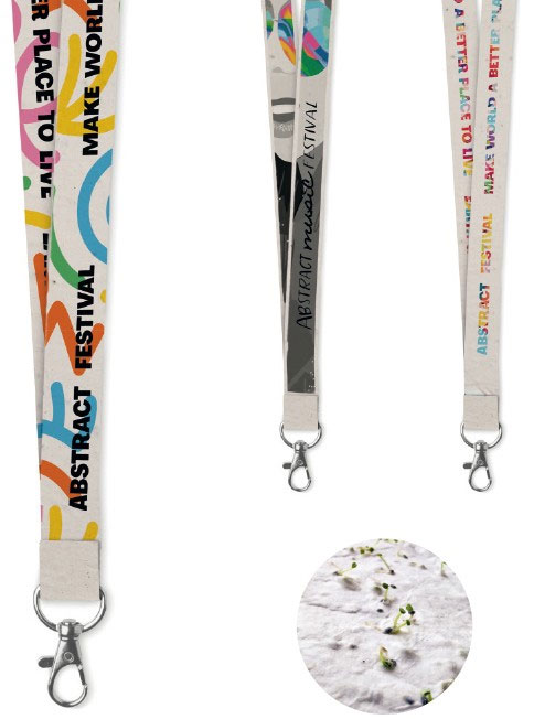 Seed Paper Lanyards