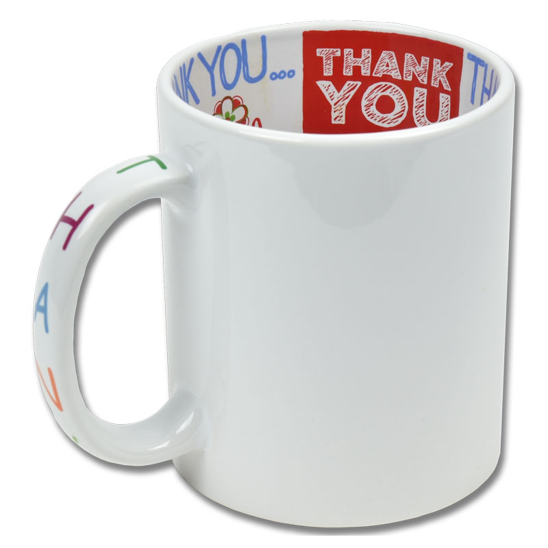 thank you mug blank
