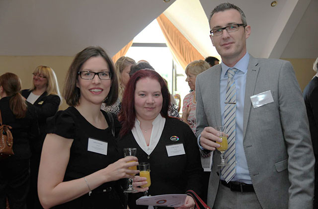 Sarah Pounder, Claire Jobling and Chris Dickinson