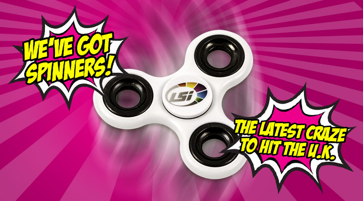 The Fidget Spinner is in stock at LSi