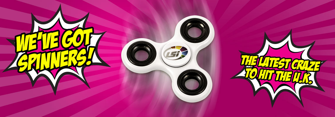 We've got spinners, the latest craze to hit the UK
