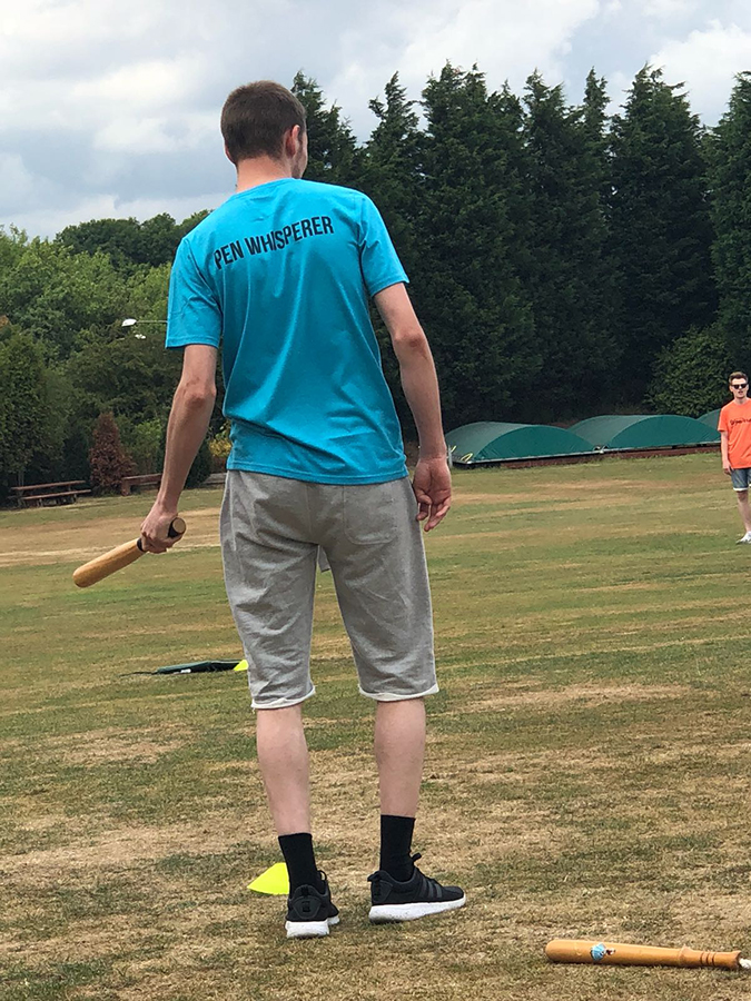 Nathan ready to bat
