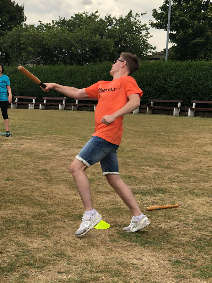 Brad ready to bat