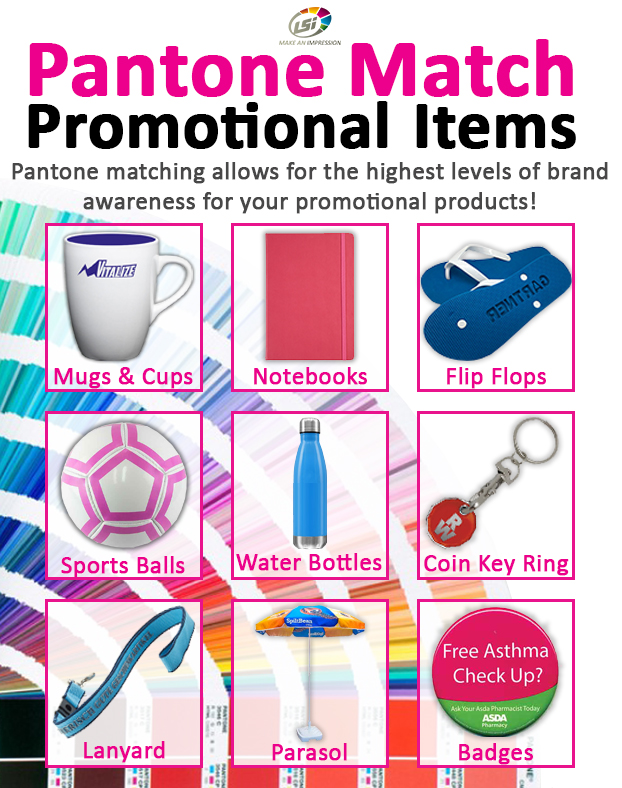 Pantone Matched Promotional Items