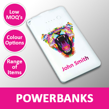 Personalised Powerbanks