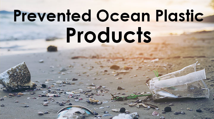 Prevented Ocean Plastic Products