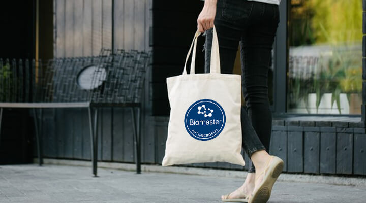 The World’s First Biomaster Antimicrobial Cotton Bag and Pouch