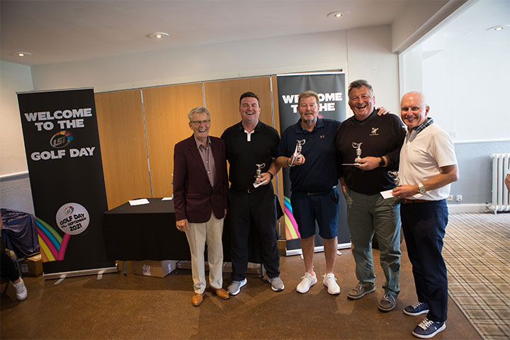 LSi Golf Day Second place Team