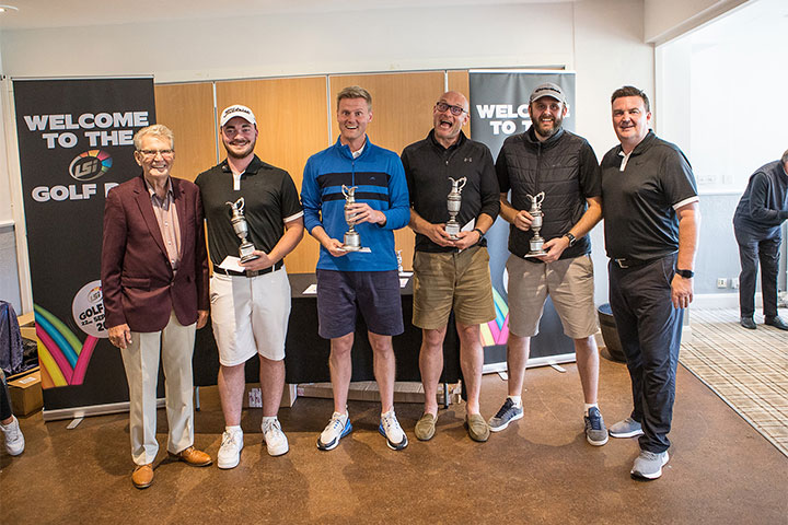 LSi Golf Day Winning Team