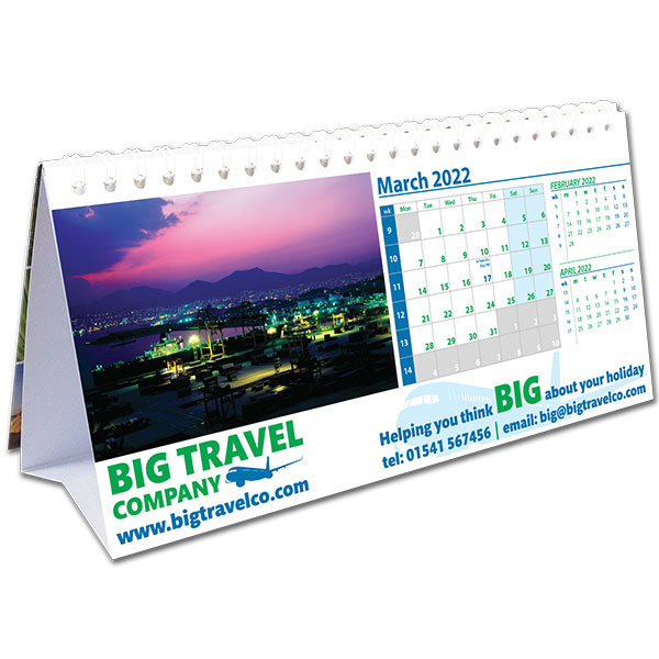 Landscape Easel Calendar