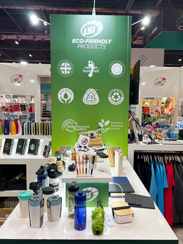 eco products at the B2B show
