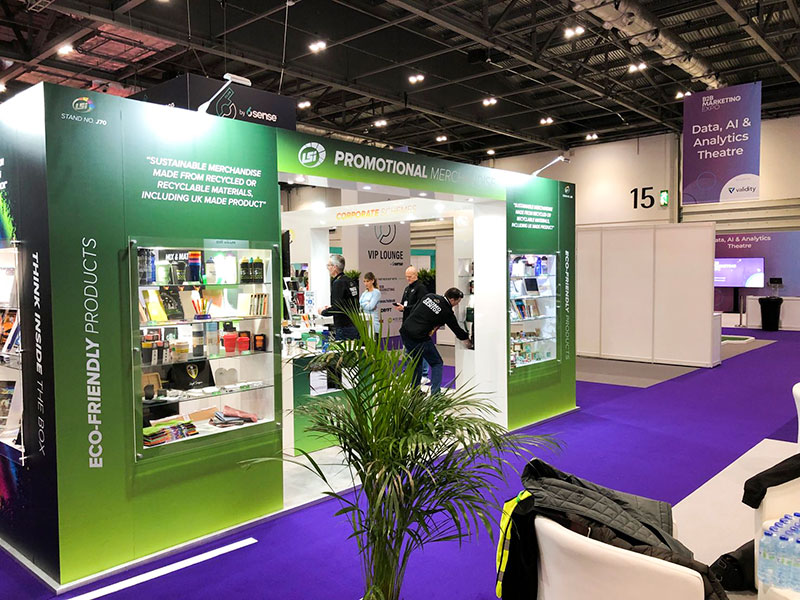 B2b eco side of stand