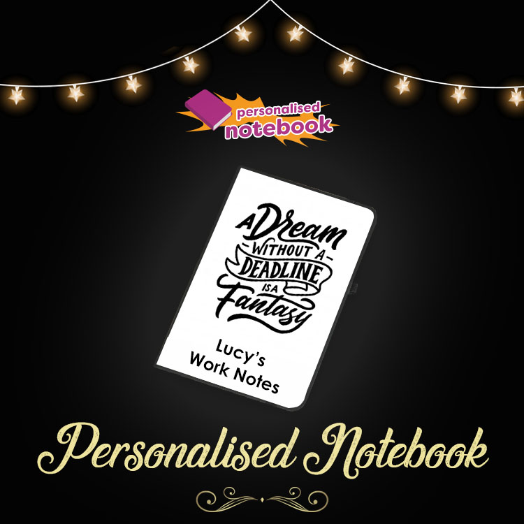 Personalised Notebook Voucher!