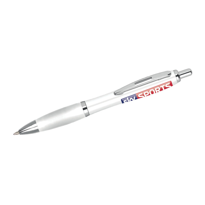 Contour White Ballpen 