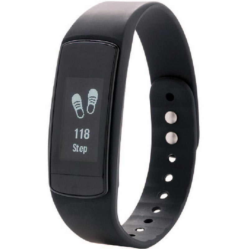 Activity tracker with touch screen and HR