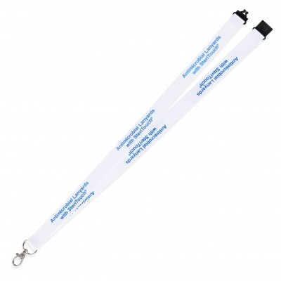 20mm Antibacterial Dye Sublimated Lanyard