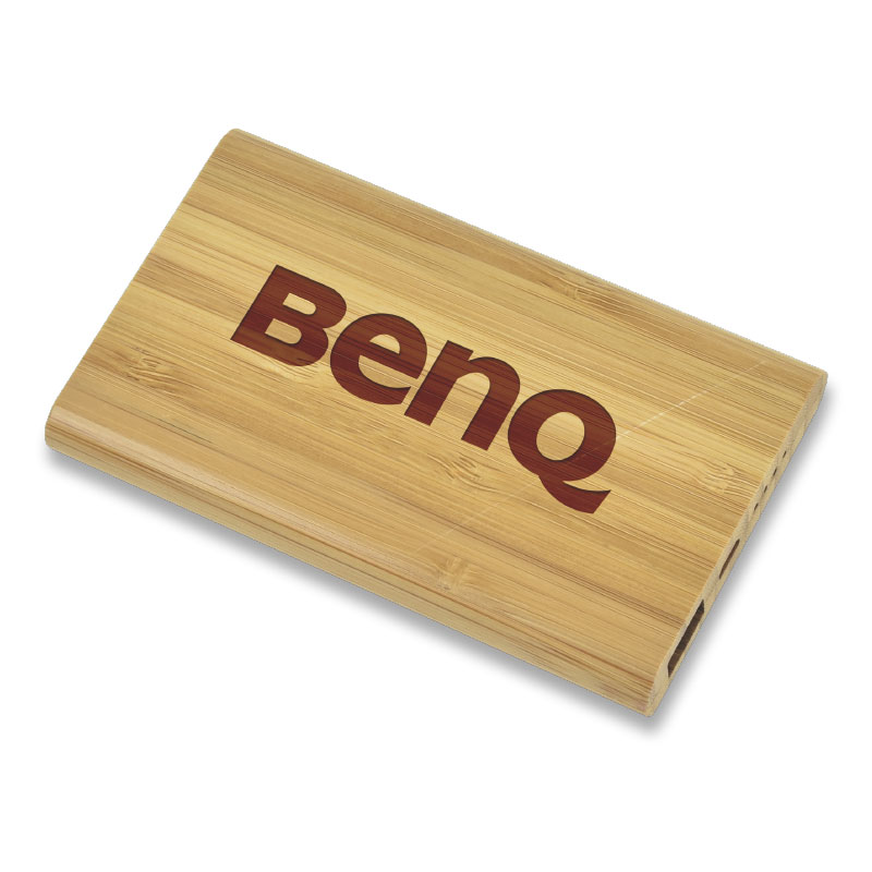 4000mah bamboo powerbank