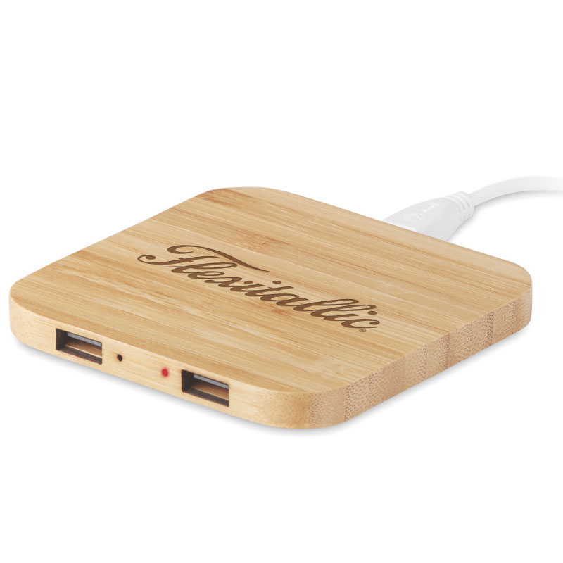 Square bamboo charger