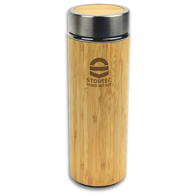 Bamboo flask