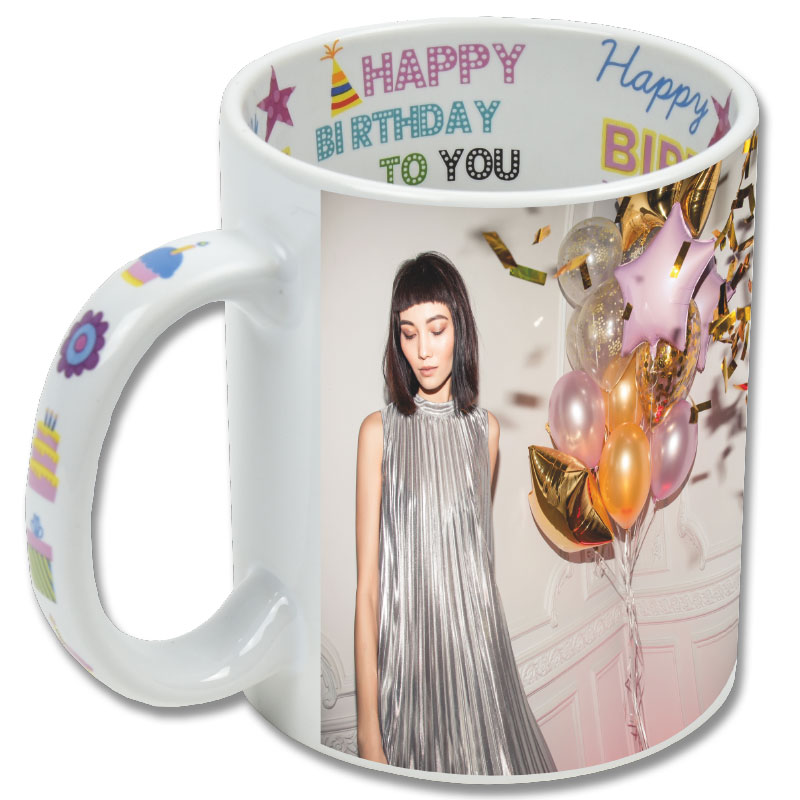 Happy birthday mug