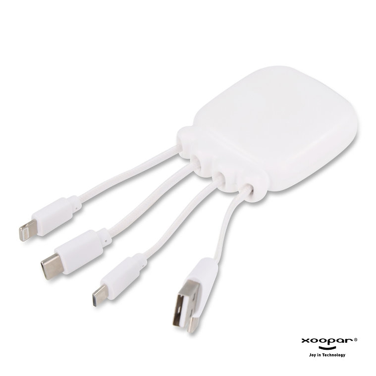 OCTOPUS GAMMA 3000 mah powerbank and cable