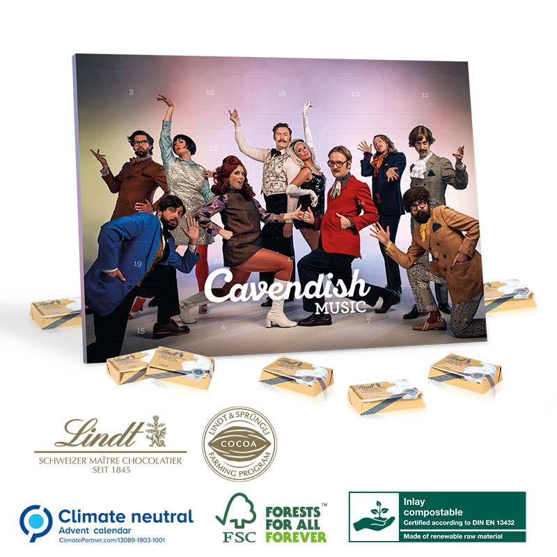 Luxury Lindt Select Desktop Calendar
