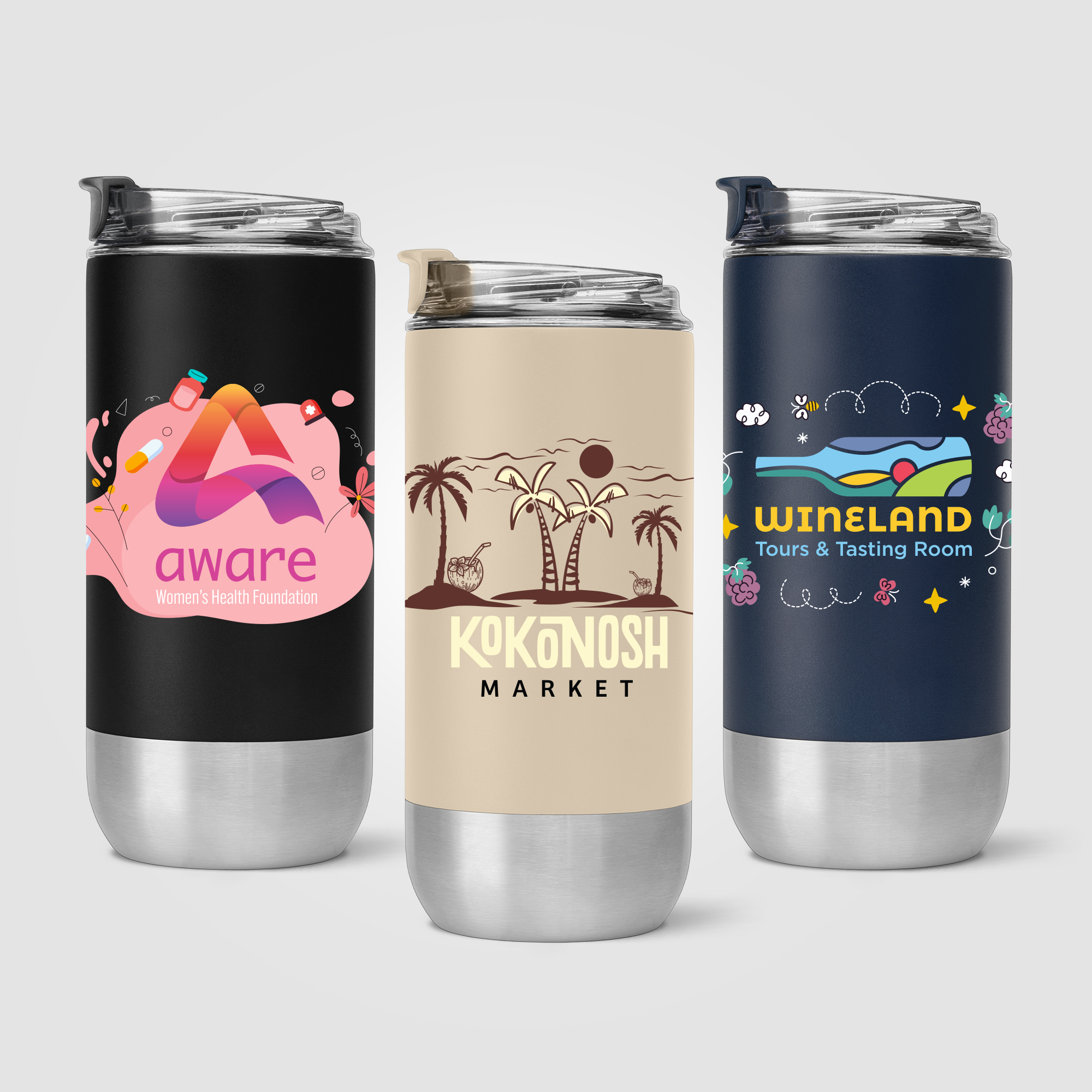 Glacier Recycled Stainless Steel Tumbler
