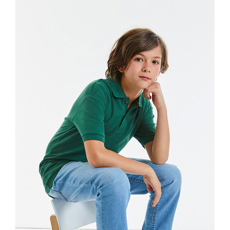 Jerzees Schoolgear Kids Poly/Cotton Piqué Polo Shirt