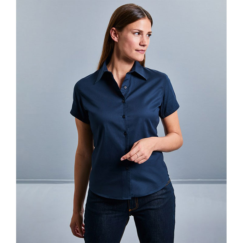Qisemi Womens Short Sleeve Cotton Linen Shirts Dandelion Casual Summer O-Neck Tees Shirt Plus Size Button Tunic Blouse 