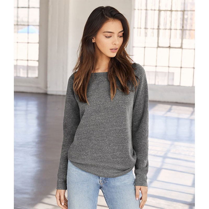 Bella Ladies Tri-Blend Sponge Fleece 