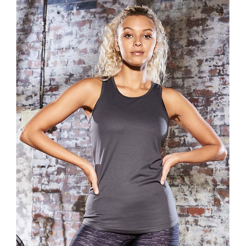 Back To The Gym Girls Vest Tee Top Gym Workout Fitness JC015
