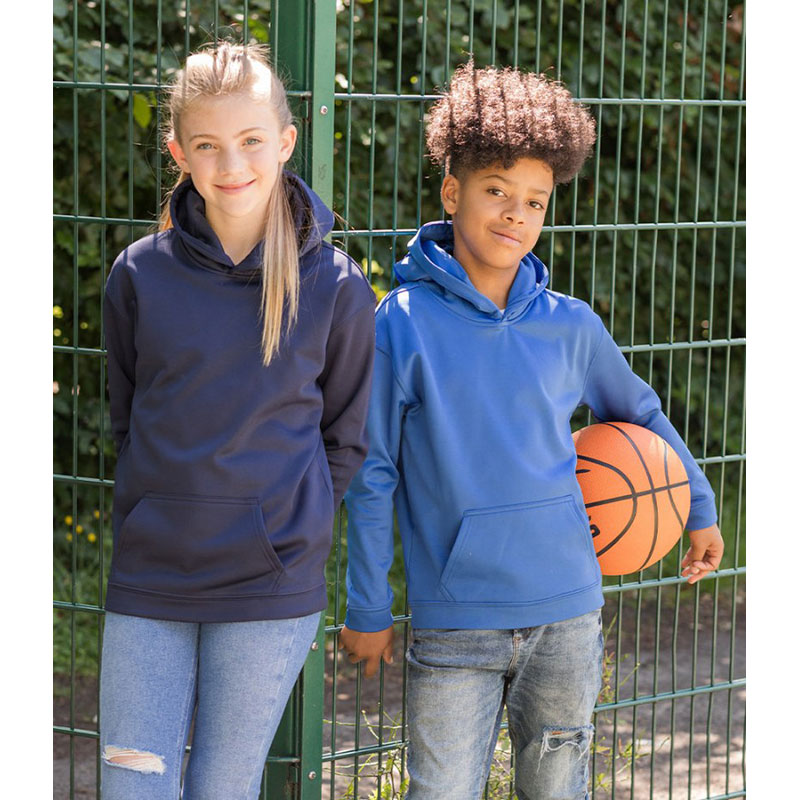 AWDis Kids Sports Polyester Hoodie