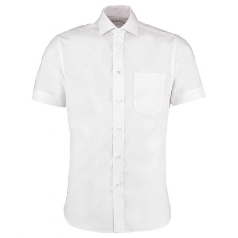 Kustom Kit Premium Short Sleeve Classic Fit Non-Iron Shirt