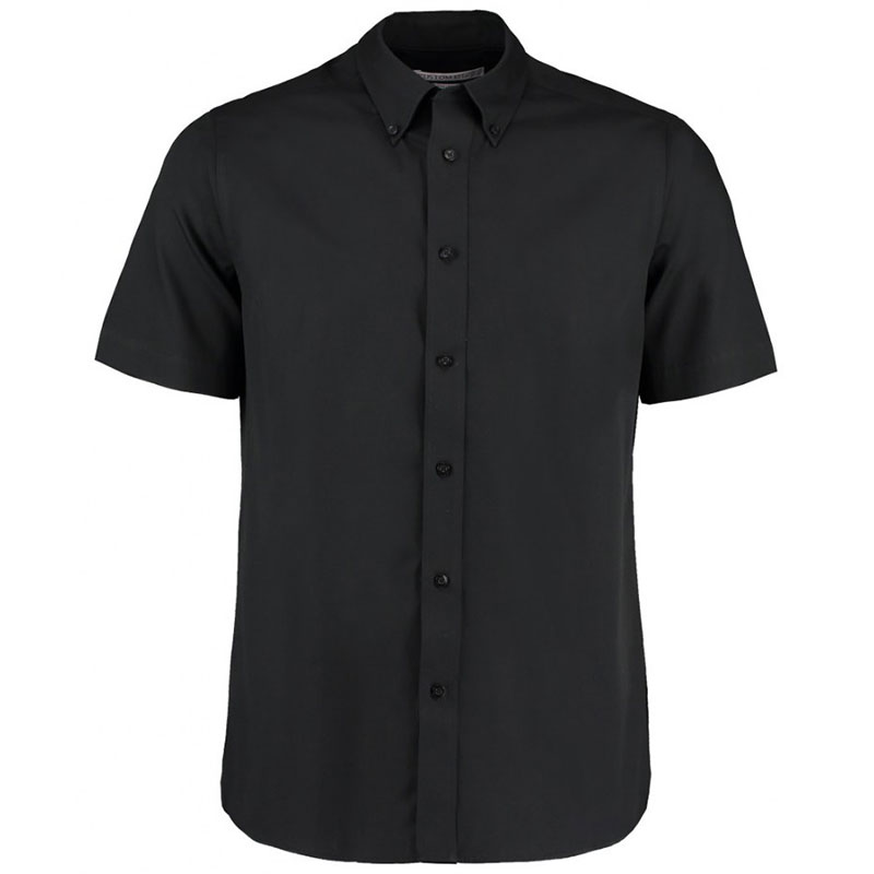 Kustom Kit Short Sleeve Tailored City Business Shirt