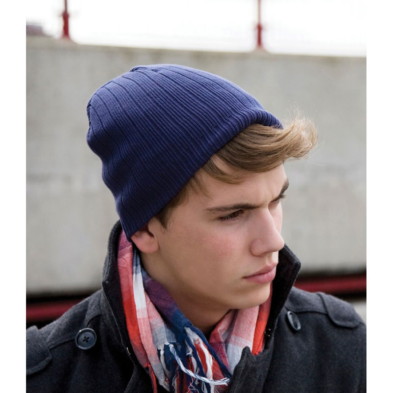 Result Cotton Knitted Beanie