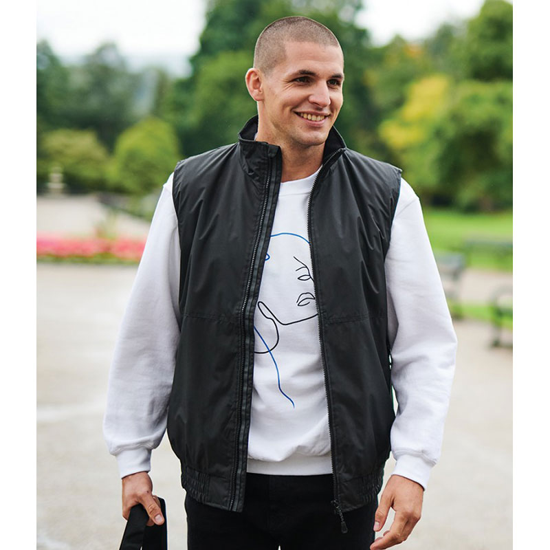 fleece lined bodywarmer