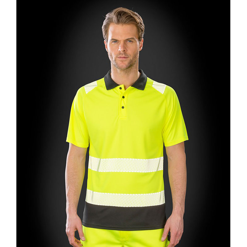 Result Genuine Recycled Safety Polo Shirt