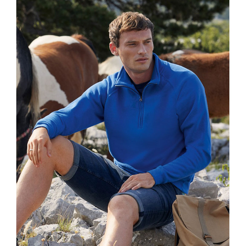 Loom Classic Zip Neck Sweatshirt | LSi