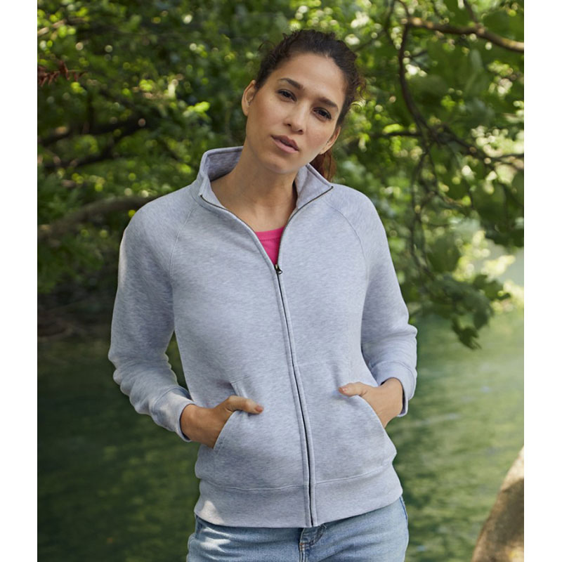 fruit of the loom premium sweat jacket