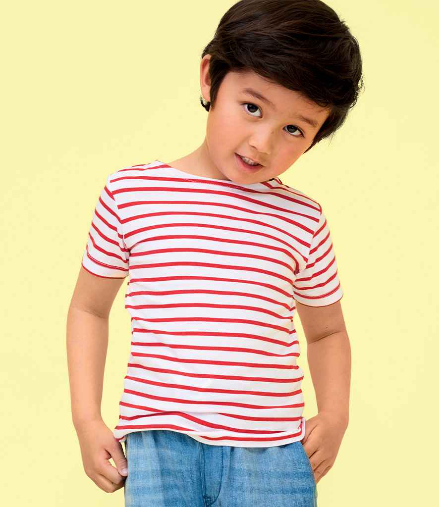 SOL'S Kids Miles Striped T-Shirt