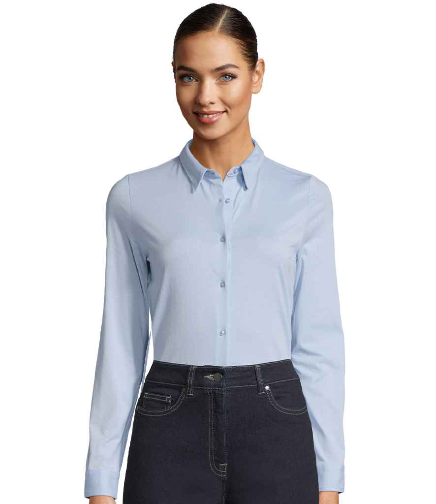 NEOBLU Ladies Balthazar Jersey Long Sleeve Shirt