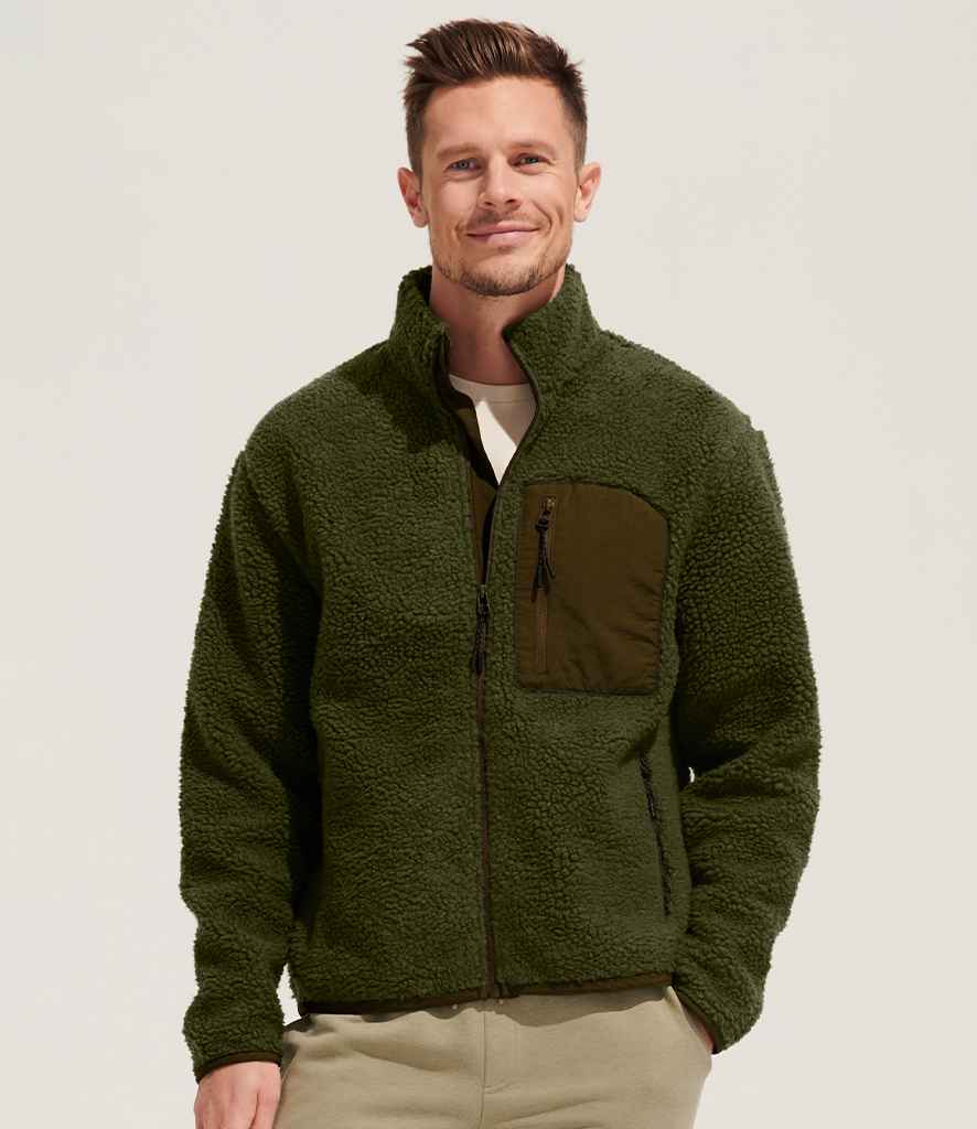 SOL'S Unisex Fury Sherpa Jacket