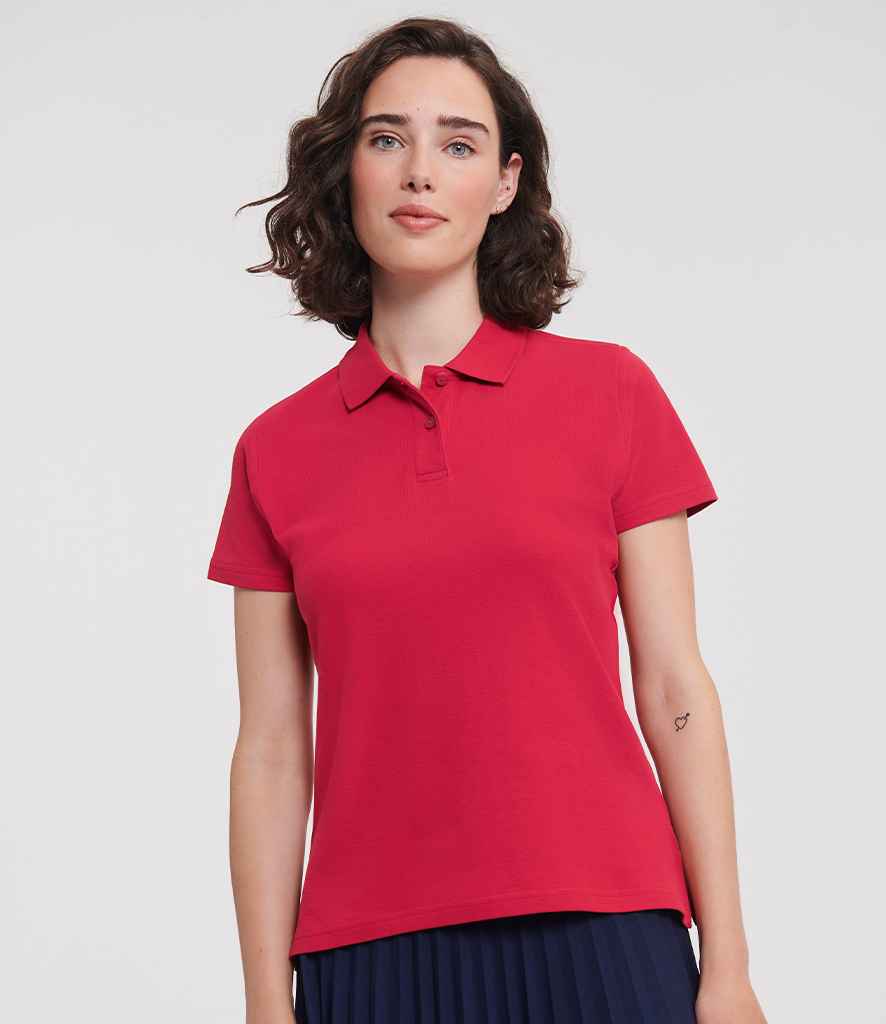 Russell Ladies Ultimate Cotton Piqué Polo Shirt