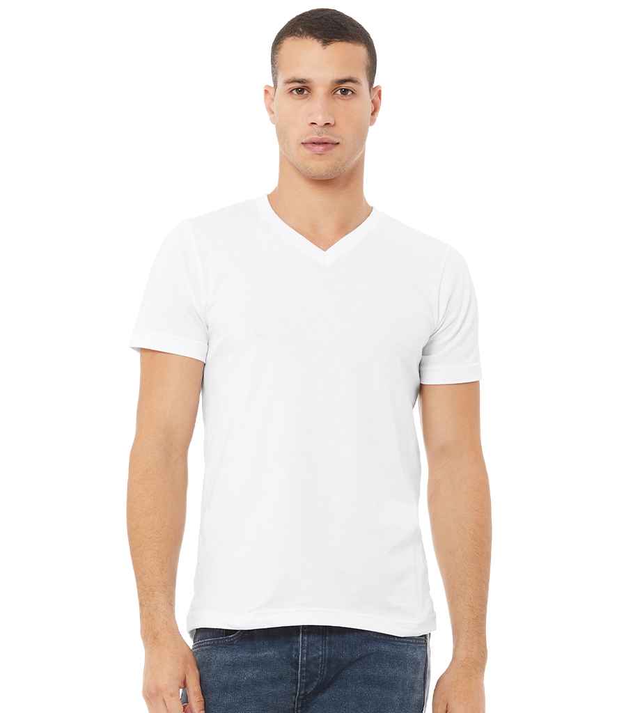 Canvas Unisex Jersey V Neck T-Shirt