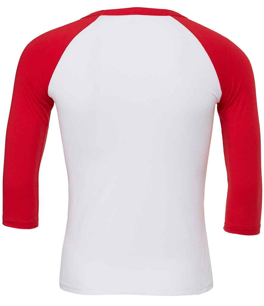 red white baseball tee