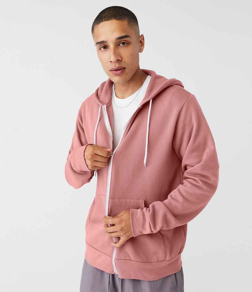 Canvas Unisex Full Zip Hoodie