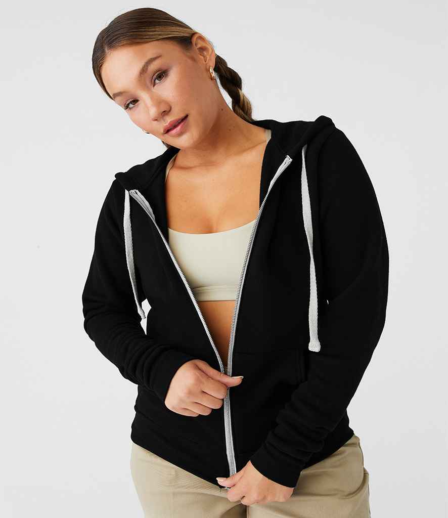 Canvas Unisex Tri-Blend Full Zip Hoodie