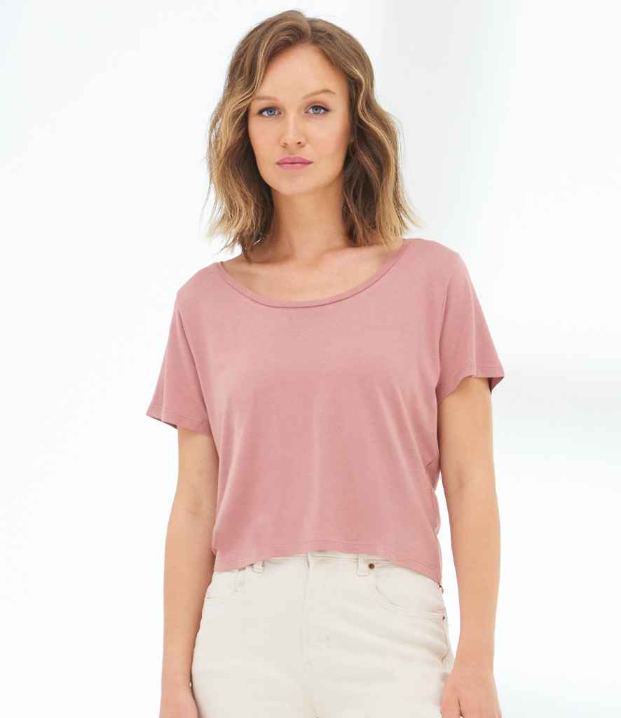 Ecologie Ladies Daintree EcoViscose Cropped T-Shirt