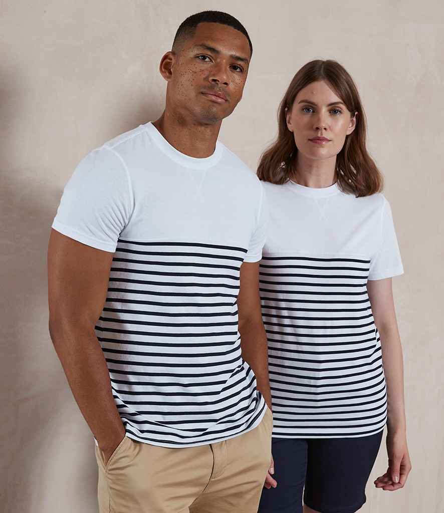 Front Row Unisex Breton Striped T-Shirt